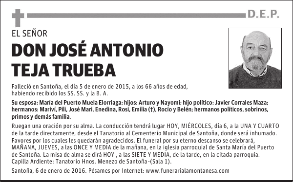 José Antonio Teja Trueba