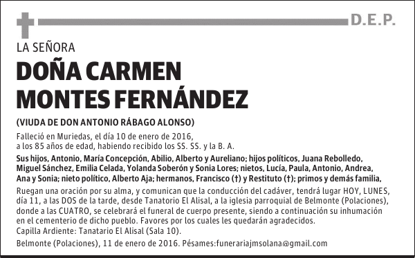 Carmen Montes Fernández