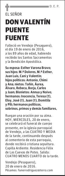 Valentín Puente Fuente