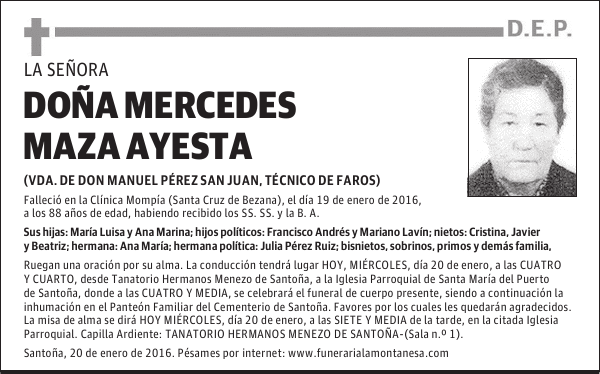 Mercedes Maza Ayesta