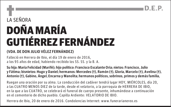 María Gutiérrez Fernández