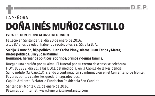 Inés Muñoz Castillo