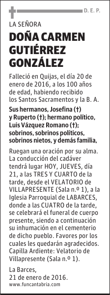 Carmen Gutiérrez González