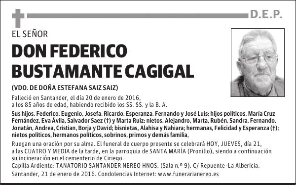 Federico Bustamante Cagigal