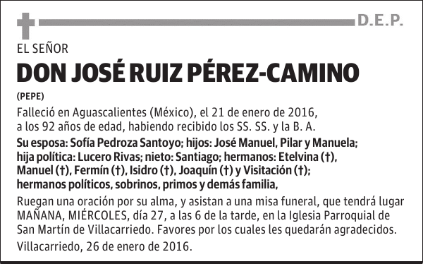 José Ruiz Pérez-Camino