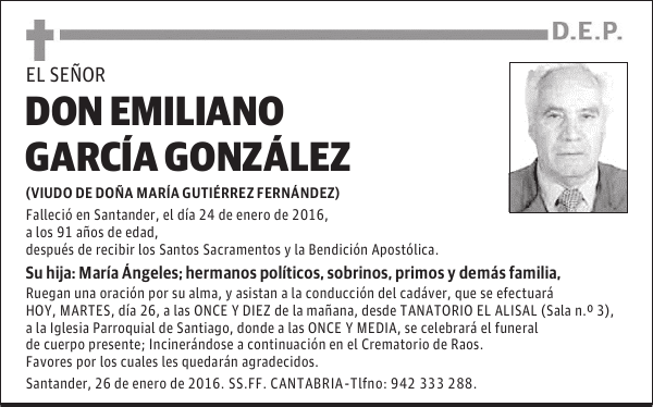 Emiliano García González