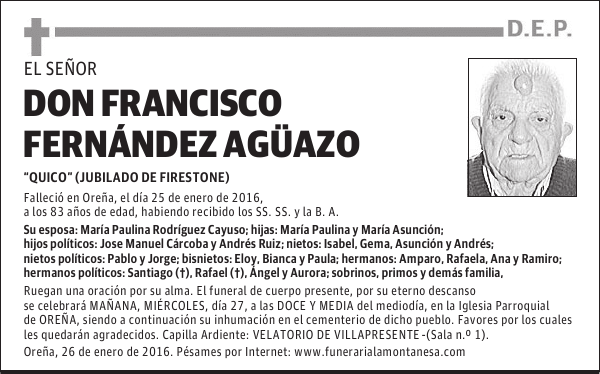 Francisco Fernández Agüazo
