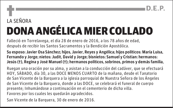 ANGÉLICA MIER COLLADO