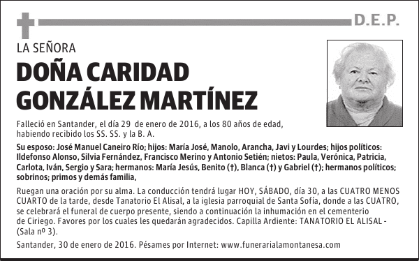 Caridad González Martínez
