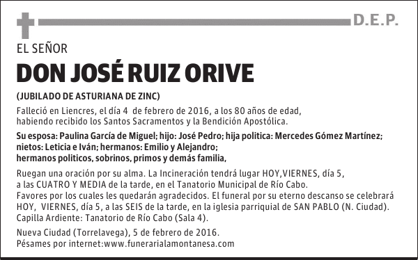 José Ruiz Orive