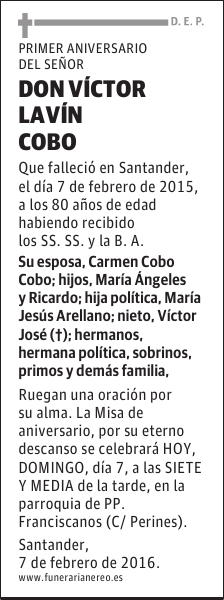 VICTOR LAVIN COBO