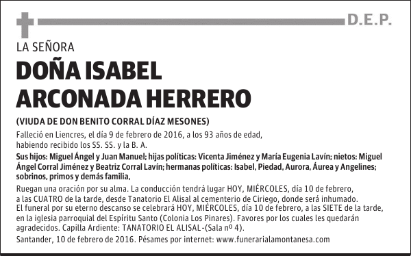 Isabel Arconada Herrero