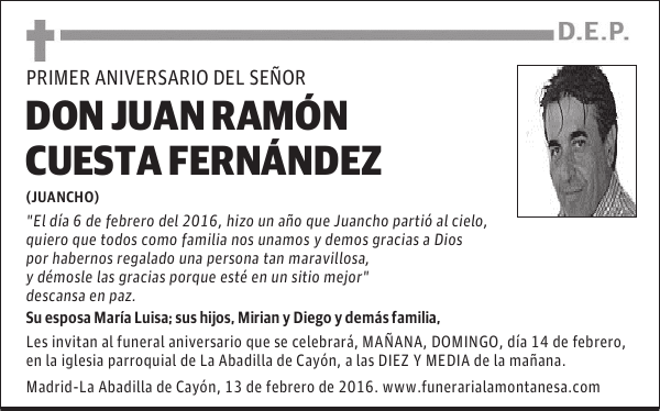 Juan Ramón Cuesta Fernández