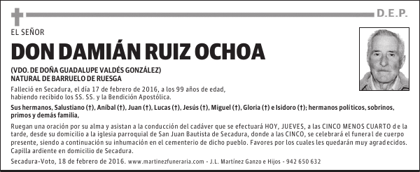 DAMIÁN RUIZ OCHOA