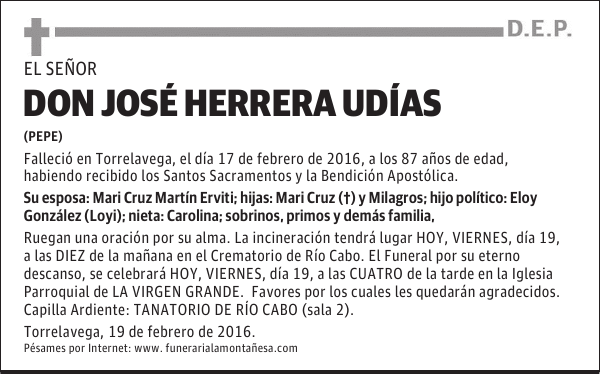 DON JOSÉ HERRERA UDÍAS