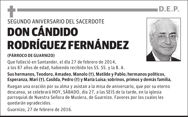 Cándido Rodríguez Fernández