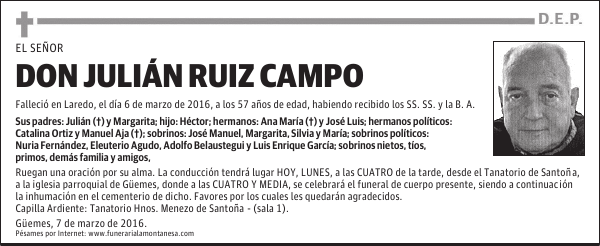 Don Julián Ruiz Campo