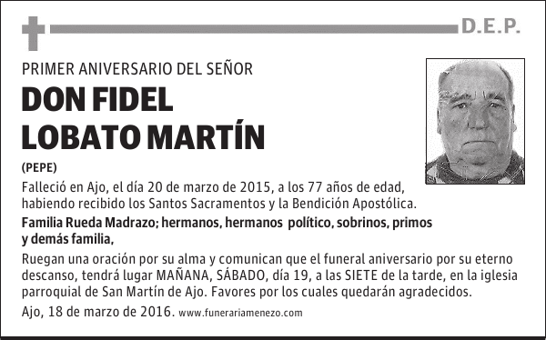 DON FIDEL LOBATO MARTIN