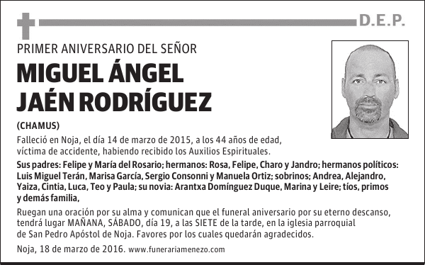 Miguel Ángel Jaén Rodríguez