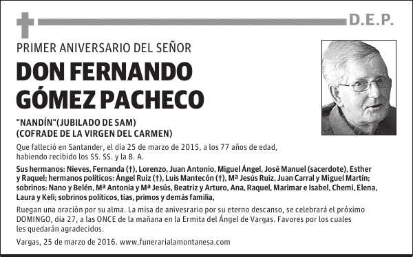 Don Fernando Gómez Pacheco