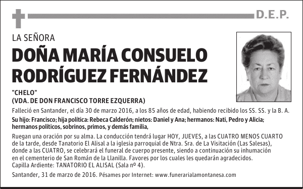 Doña María Consuelo
