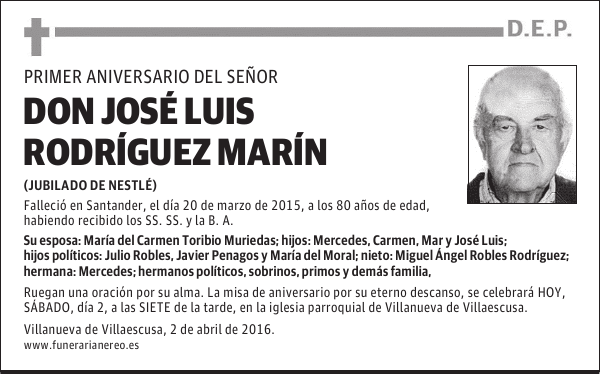 DON JOSÉ LUIS RODRÍGUEZ MARÍN