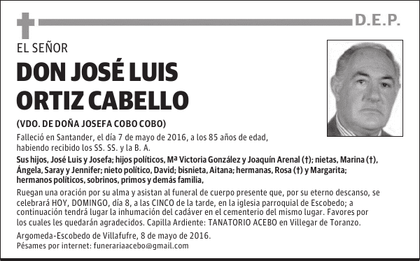 DON JOSÉ LUIS ORTIZ CABELLO