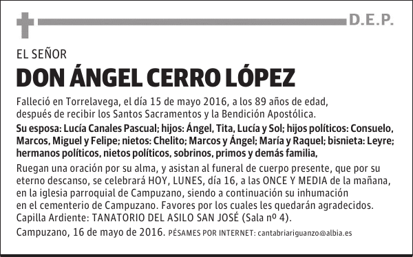 DON ÁNGEL CERRO LÓPEZ