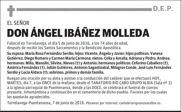 DON ÁNGEL IBAÑEZ MOLLEDA