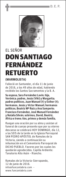 DON SANTIAGO FERNÁNDEZ RETUERTO