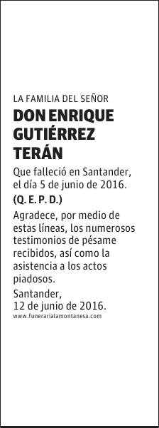 DON ENRIQUE GUTIÉRREZ TERÁN