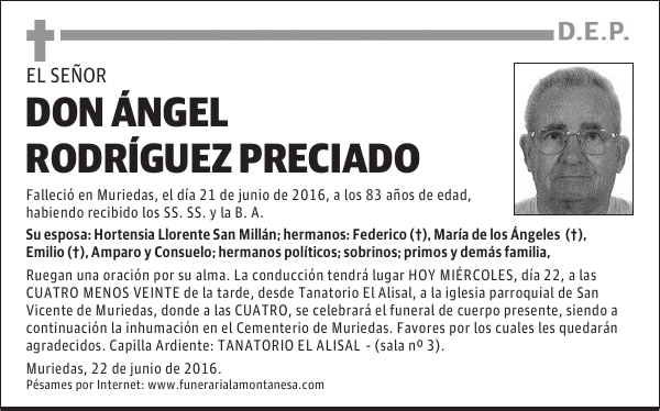 DON ÁNGEL RODRÍGUEZ PRECIADO