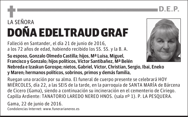 DOÑA EDELTRAUD GRAF