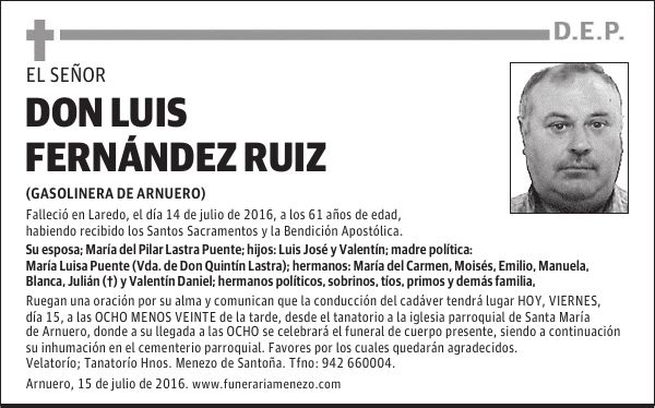 DON LUIS FERNÁNDEZ RUIZ