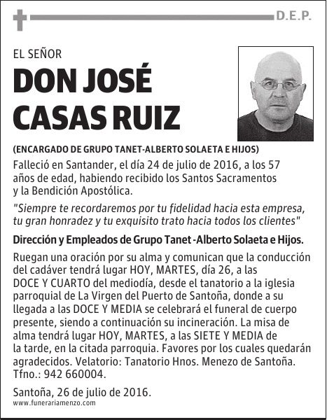 DON JOSÉ CASAS RUIZ