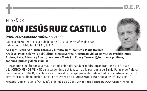 DON JESUS RUIZ CASTILLO