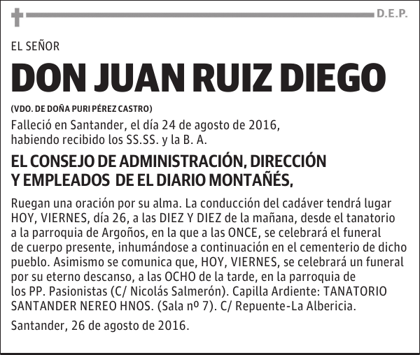 DON JUAN RUIZ DIEGO