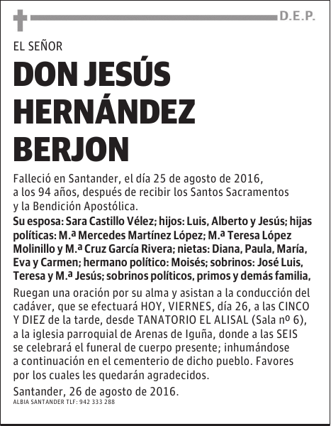 DON JESÚS HERNÁNDEZ BERJON