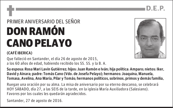 DON RAMÓN CANO PELAYO