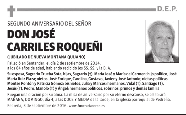 DON JOSE CARRILES ROQUEÑI