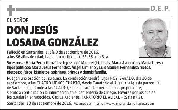 Don Jesús Losada González