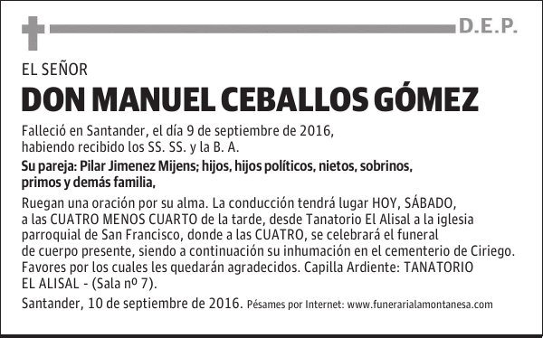 Don Manuel Ceballos Gómez