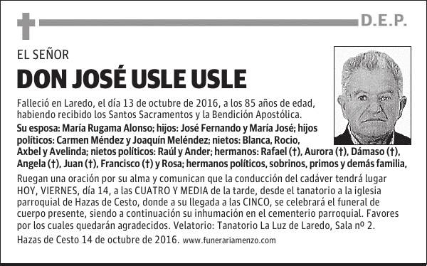 DON JOSÉ USLE USLE