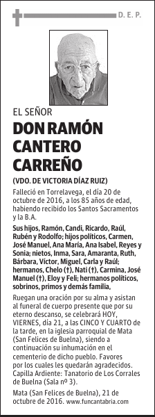 Don Ramón Cantero Carreño