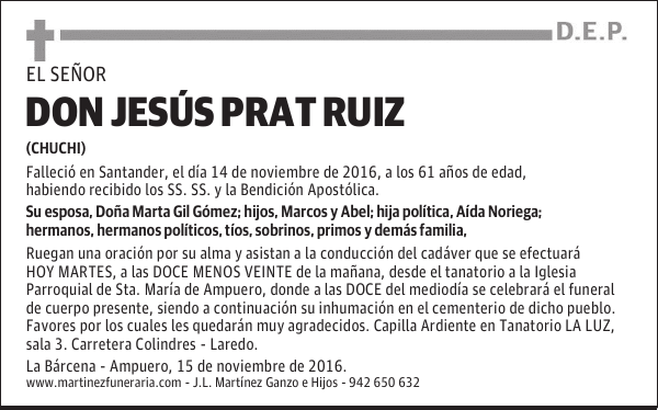DON JESÚS PRAT RUIZ