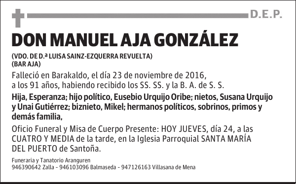 DON MANUEL AJA GONZÁLEZ