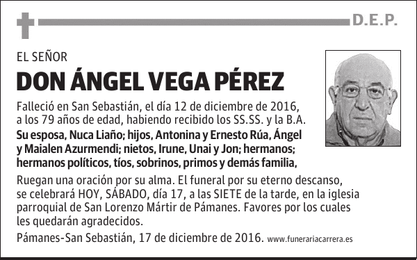 DON ÁNGEL VEGA PÉREZ