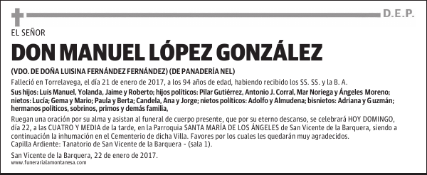 DON MANUEL LÓPEZ GONZÁLEZ