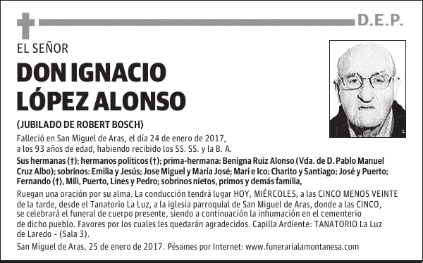 DON IGNACIO LOPEZ ALONSO