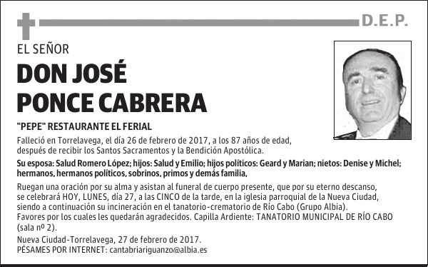 DON JOSÉ PONCE CABRERA